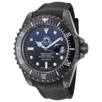 Front view of Solar Aqua 2000M Men's Automatic Watch SA0030.0013