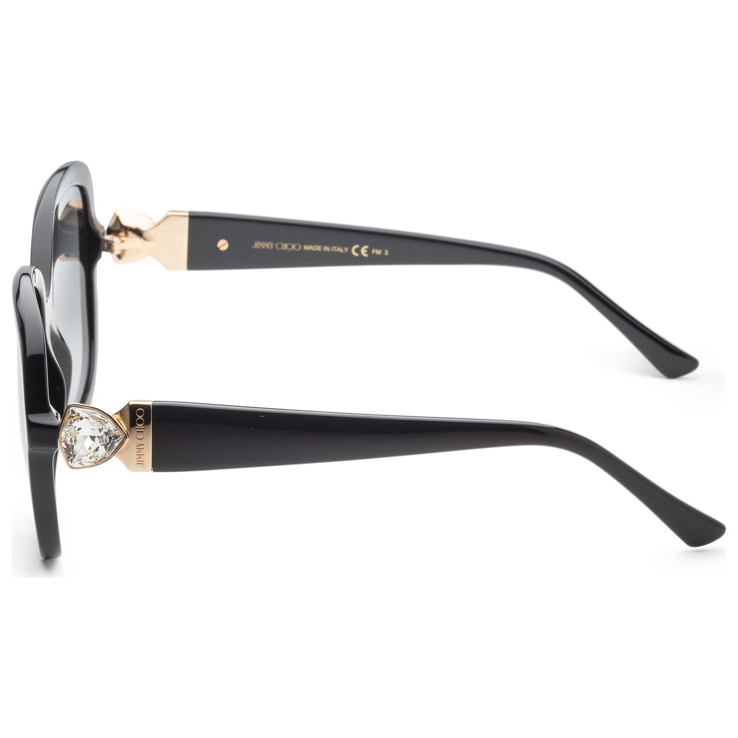 Left view of Jimmy Choo Sadi Women's Sunglasses SADIS-807-9O