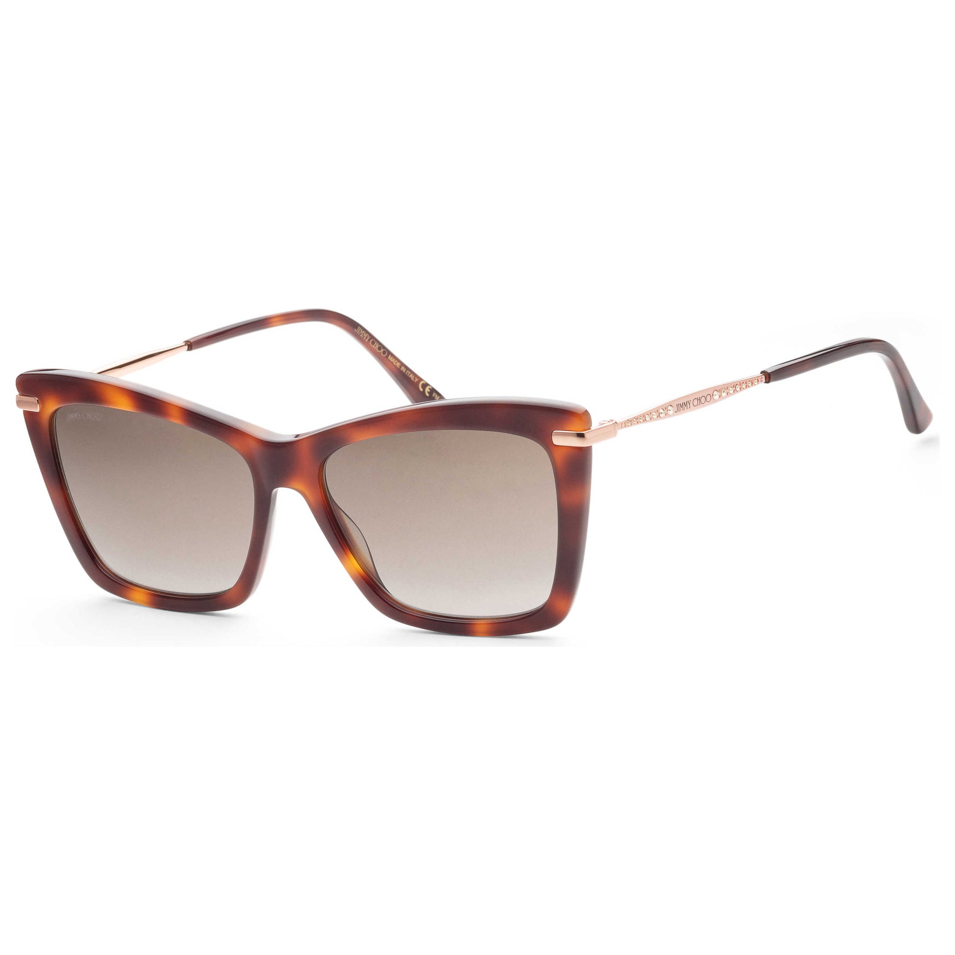Front view of Jimmy Choo Sady Women's Sunglasses SADYS-0086-HA