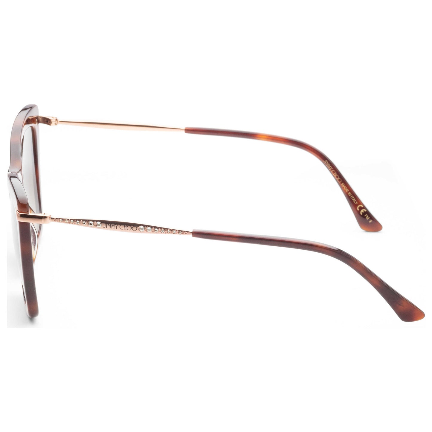 Left view of Jimmy Choo Sady Women's Sunglasses SADYS-0086-HA