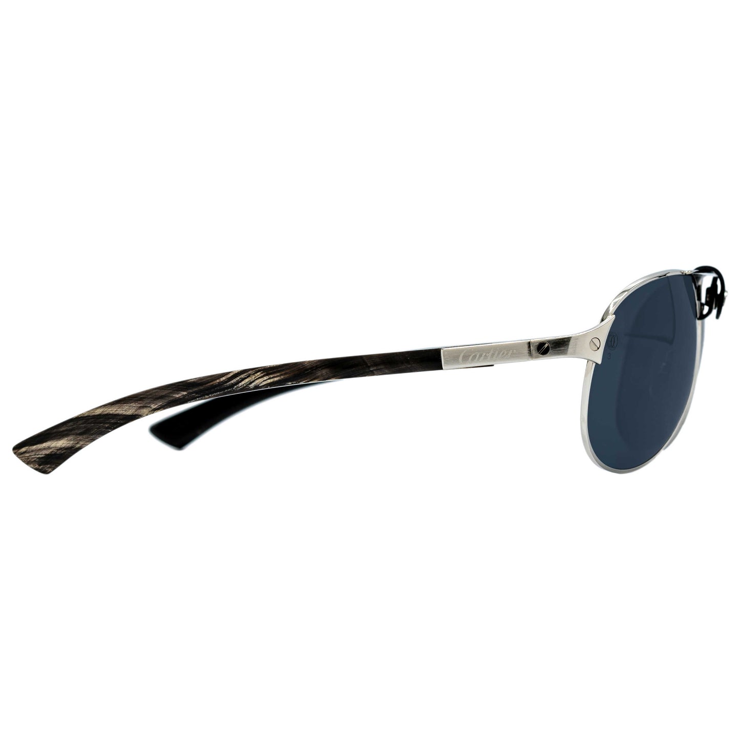 Cartier Fashion Men's Sunglasses SANTOS-DUMONT-ESW00007-61 - Image #3