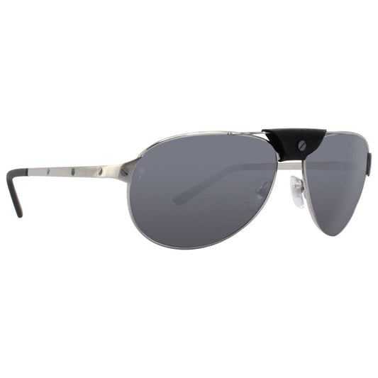 Front view of Cartier Fashion Men's Sunglasses SANTOS-DUMONT-ESW0006361