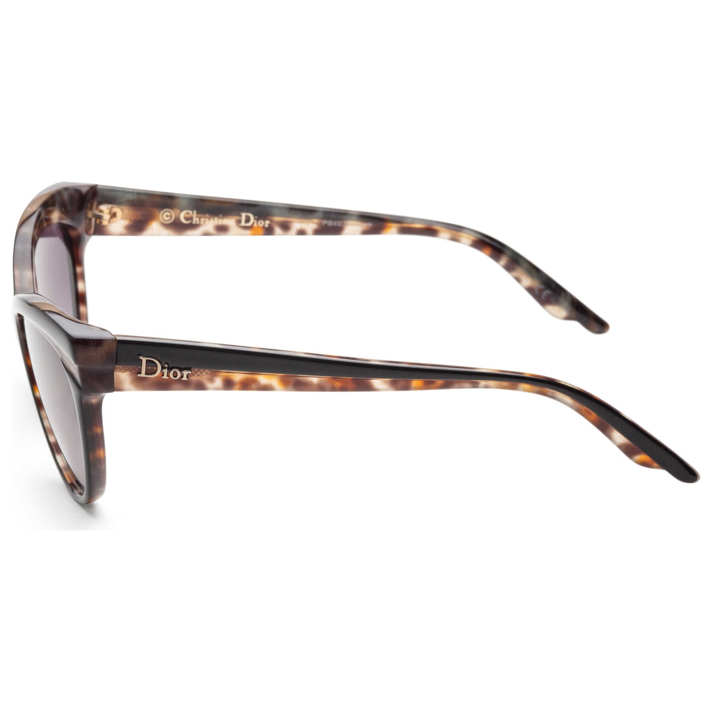 Left view of Christian Dior Sauvage Women's Sunglasses SAUVA1S-MB5-HD