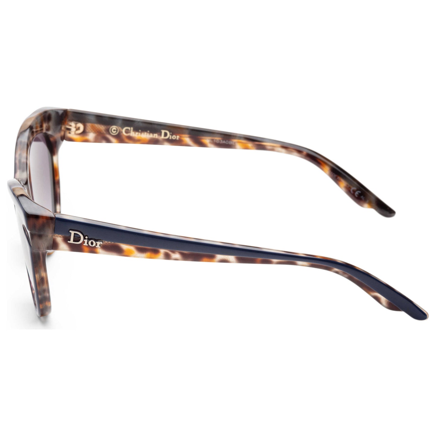 Left view of Christian Dior Sauvage Women's Sunglasses SAUVA1S-MB6-HD