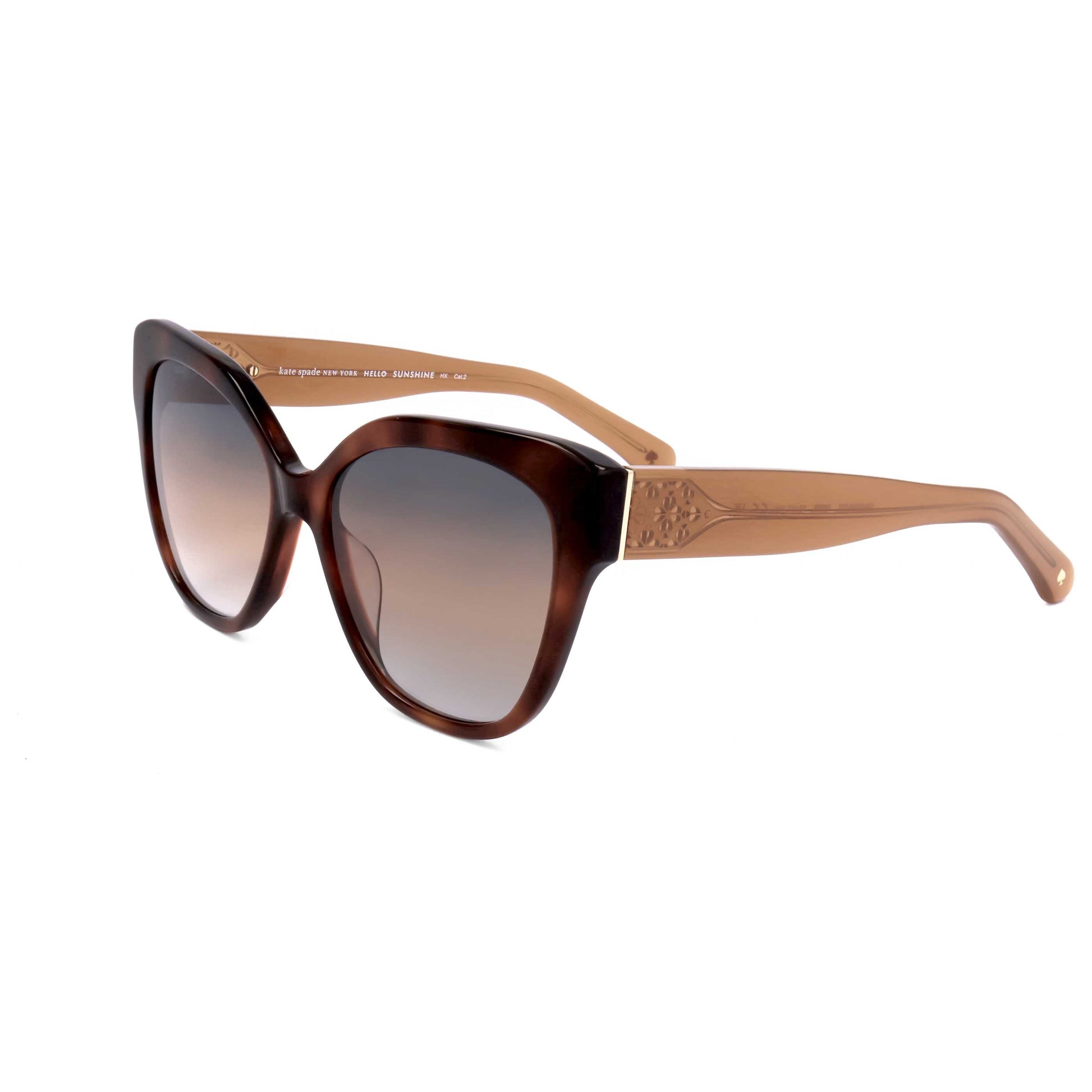 Front view of Kate Spade Women's Sunglasses SAVANNA-G-S-086-57
