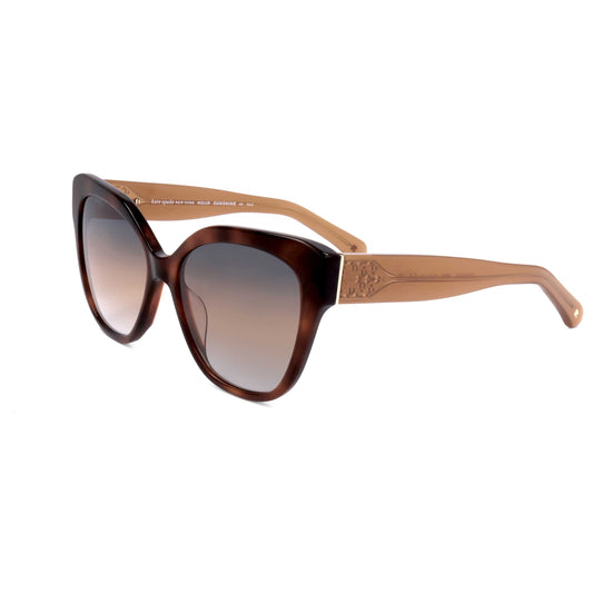 Front view of Kate Spade Women's Sunglasses SAVANNA-G-S-086-57