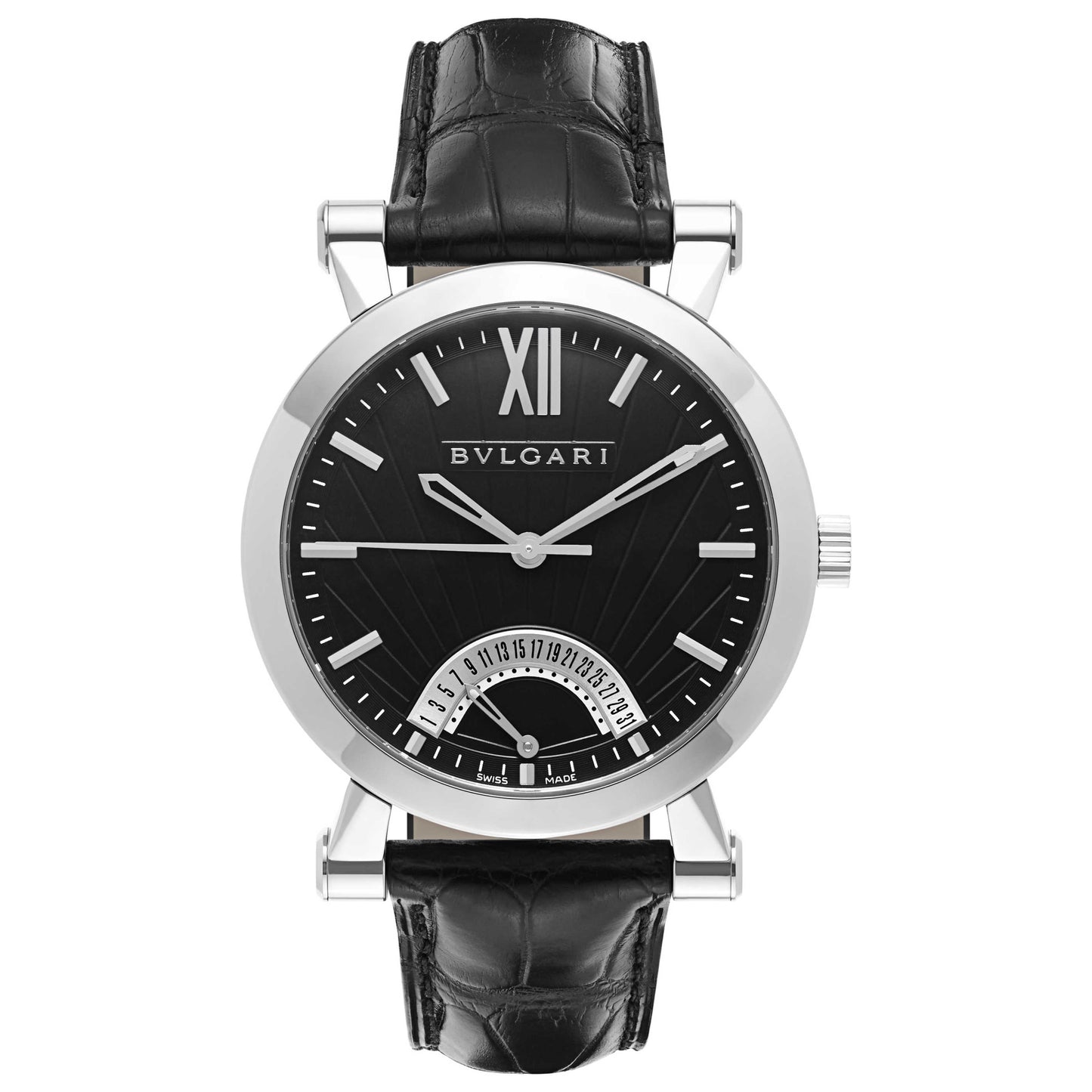 Front view of Bulgari Sotirio Bulgari Men's Automatic Watch SB42BSLDR