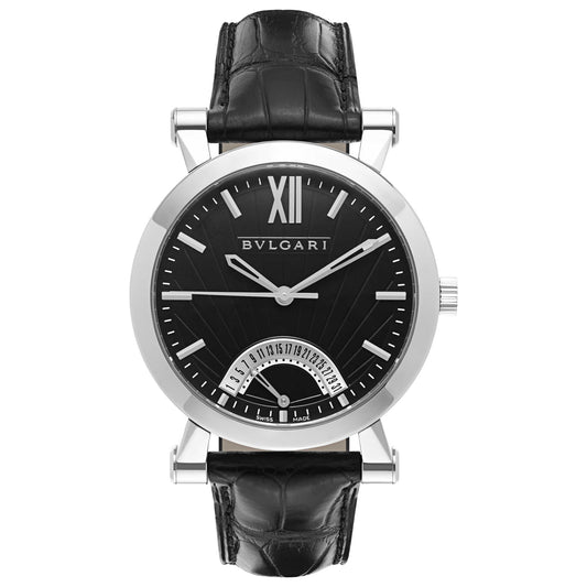 Front view of Bulgari Sotirio Bulgari Men's Automatic Watch SB42BSLDR