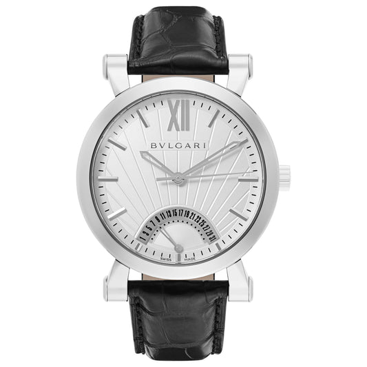 Front view of Bulgari Sotirio Bulgari Men's Automatic Watch SB42WSLDR