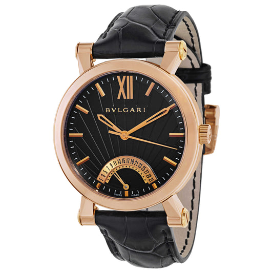 Front view of Bulgari Sotirio Bulgari Men's Automatic Watch SBP42BGLDR