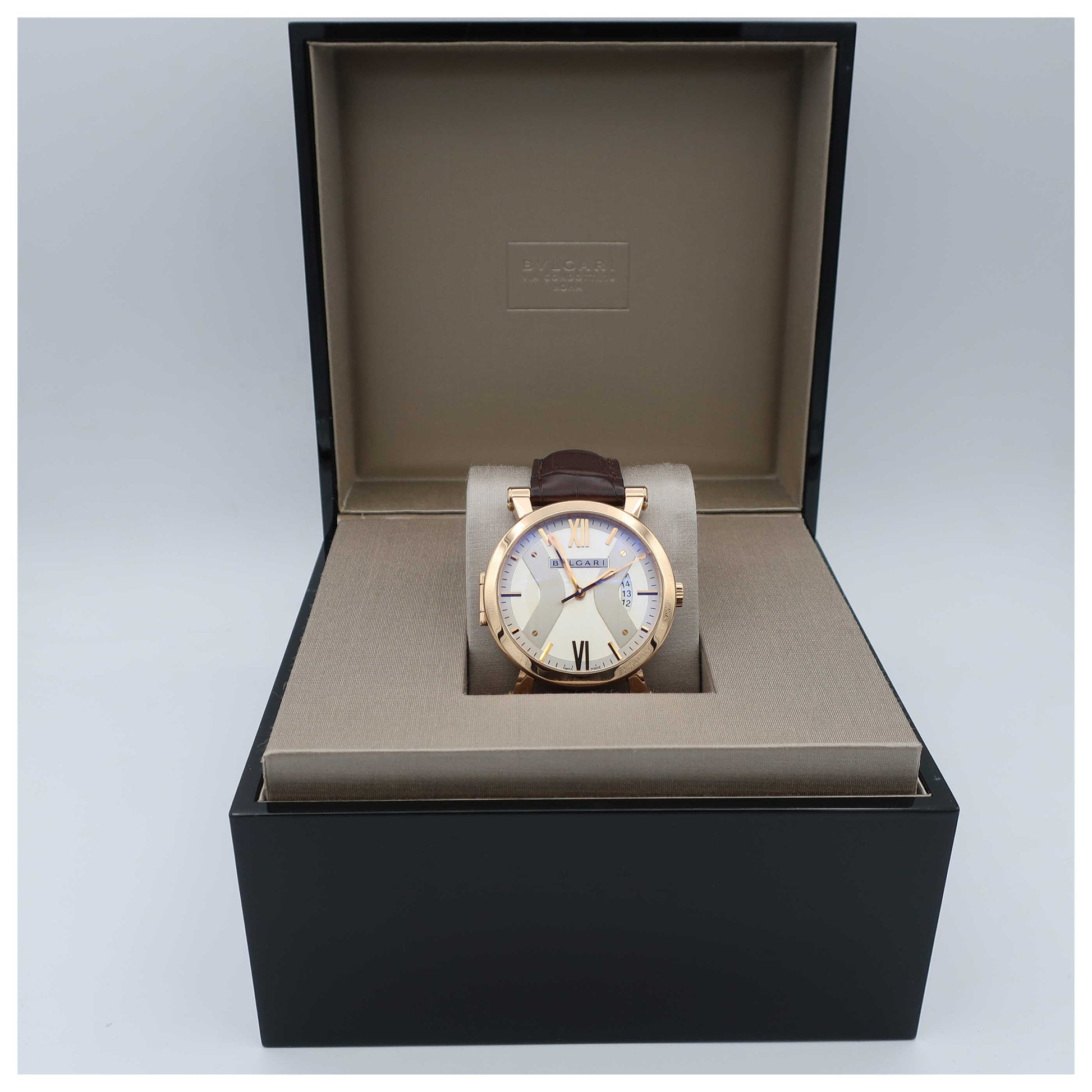 Bulgari Sotirio Bulgari Men's Automatic Watch SBP42WGLD-125-SD - Image #6