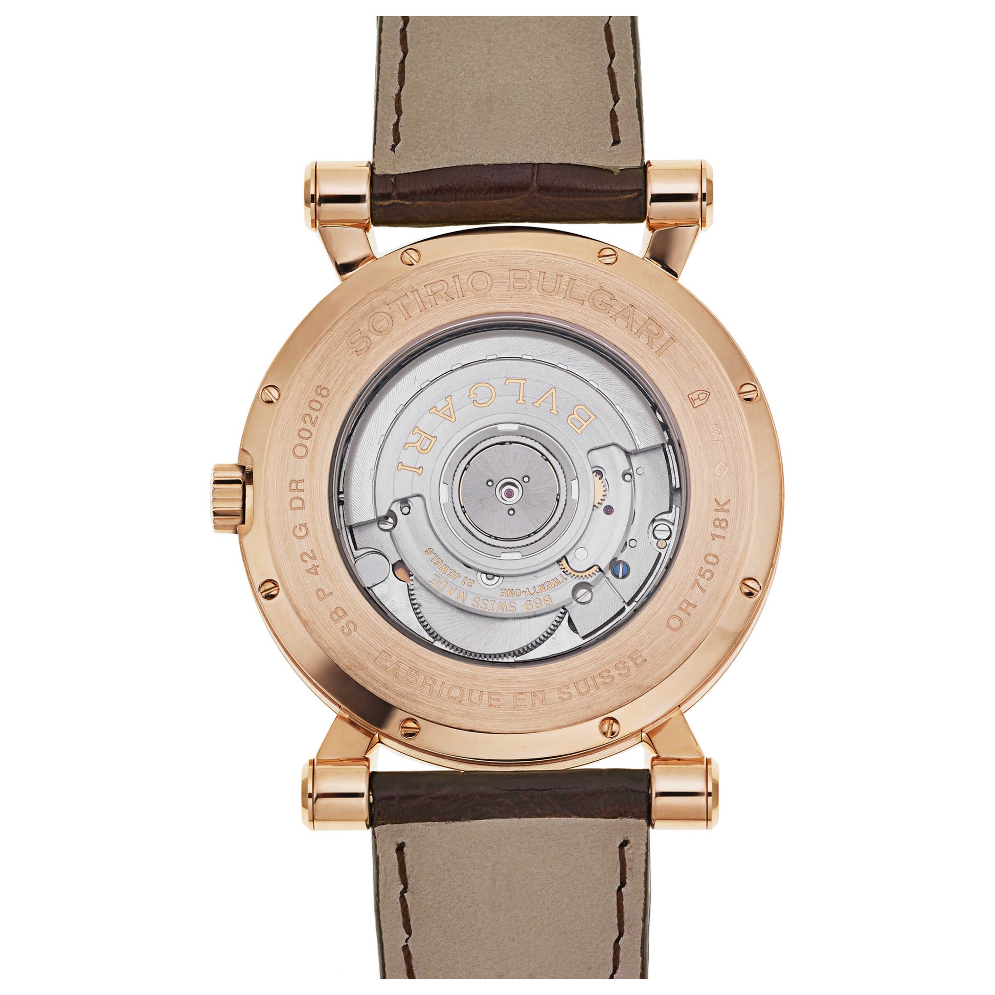 Bulgari Sotirio Bulgari Men's Automatic Watch SBP42WGLDR - Image #2