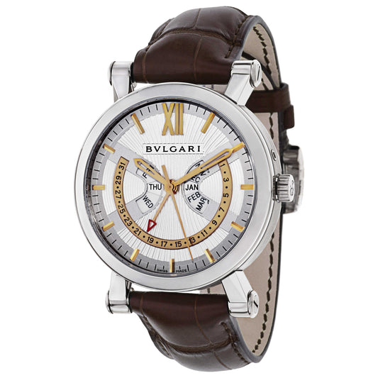 Front view of Bulgari Sotirio Bulgari Men's Automatic Watch SBW42WGLAC