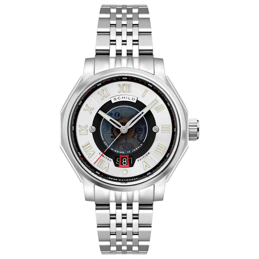 Front view of Schild Johann Men's Automatic Watch SC-1003-11