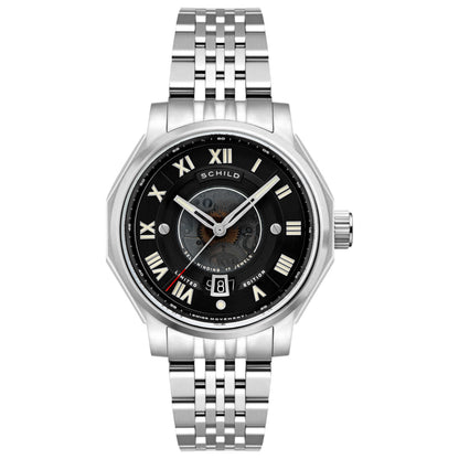 Front view of Schild Johann Men's Automatic Watch SC-1003-22