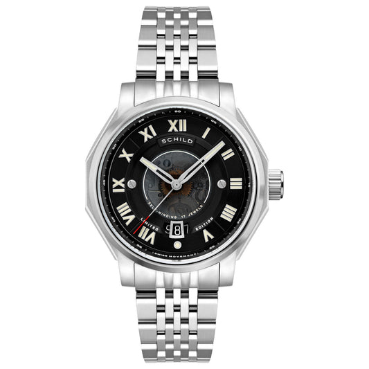 Front view of Schild Johann Men's Automatic Watch SC-1003-22