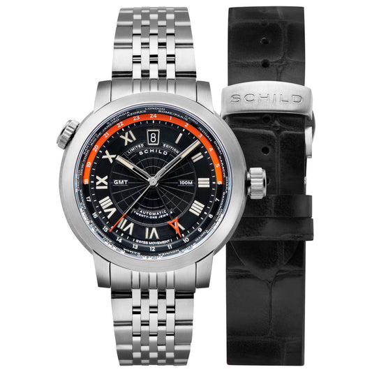 Front view of Schild Heinrich Men's Automatic Watch SC-1004-11