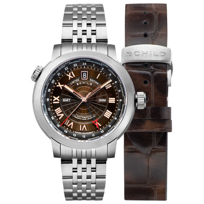 Front view of Schild Heinrich Men's Automatic Watch SC-1004-33