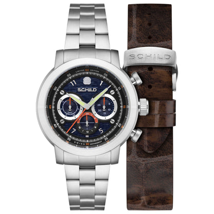 Front view of Schild Heinrich Men's Quartz Watch SC-1005-22