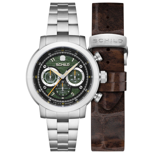 Front view of Schild Heinrich Men's Quartz Watch SC-1005-33