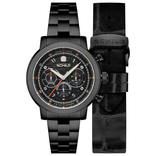 Front view of Schild Heinrich Men's Quartz Watch SC-1005-55