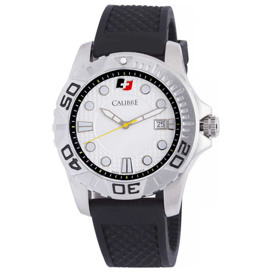 Front view of Calibre Akron Men's Quartz Watch SC-4A1-04-001