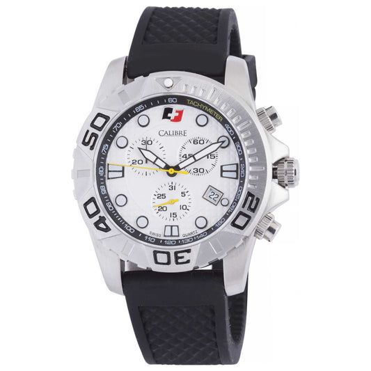 Front view of Calibre Akron Men's Quartz Watch SC-4A2-04-001