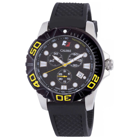 Front view of Calibre Akron Men's Quartz Watch SC-4A2-04-002