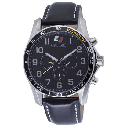 Front view of Calibre Buffalo Men's Quartz Watch SC-4B1-04-007.1.7