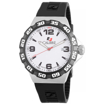 Front view of Calibre Lancer Men's Quartz Watch SC-4L1-04-001