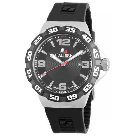 Front view of Calibre Lancer Men's Quartz Watch SC-4L1-04-007