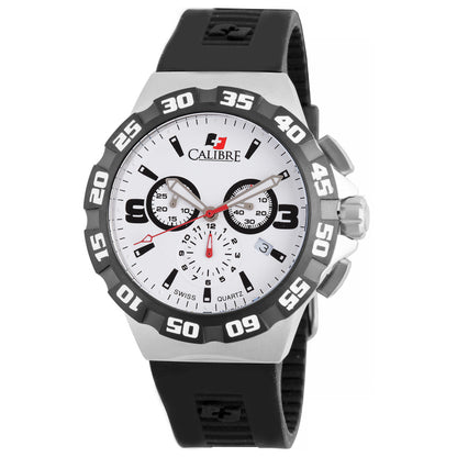 Front view of Calibre Lancer Men's Quartz Watch SC-4L2-04-001