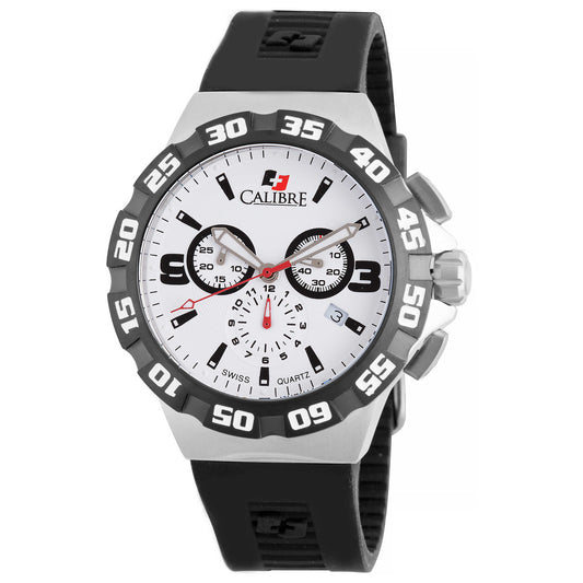 Front view of Calibre Lancer Men's Quartz Watch SC-4L2-04-001