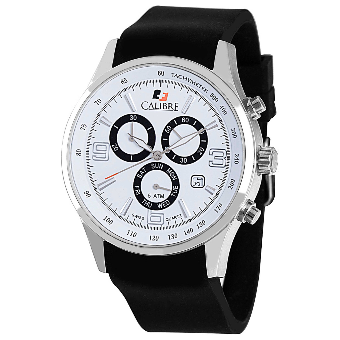 Front view of Calibre Mauler Men's Quartz Watch SC-4M1-04-001