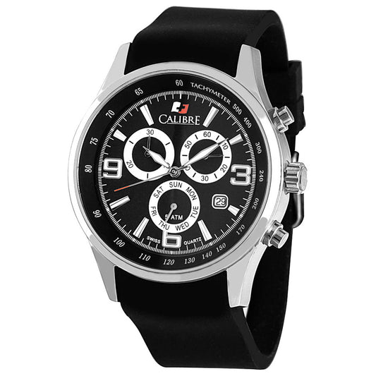 Front view of Calibre Mauler Men's Quartz Watch SC-4M1-04-007