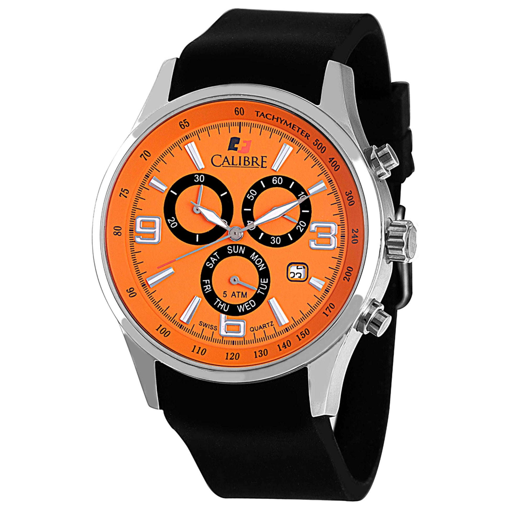 Front view of Calibre Mauler Men's Quartz Watch SC-4M1-04-079