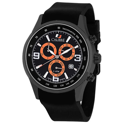 Front view of Calibre Mauler Men's Quartz Watch SC-4M1-13-007