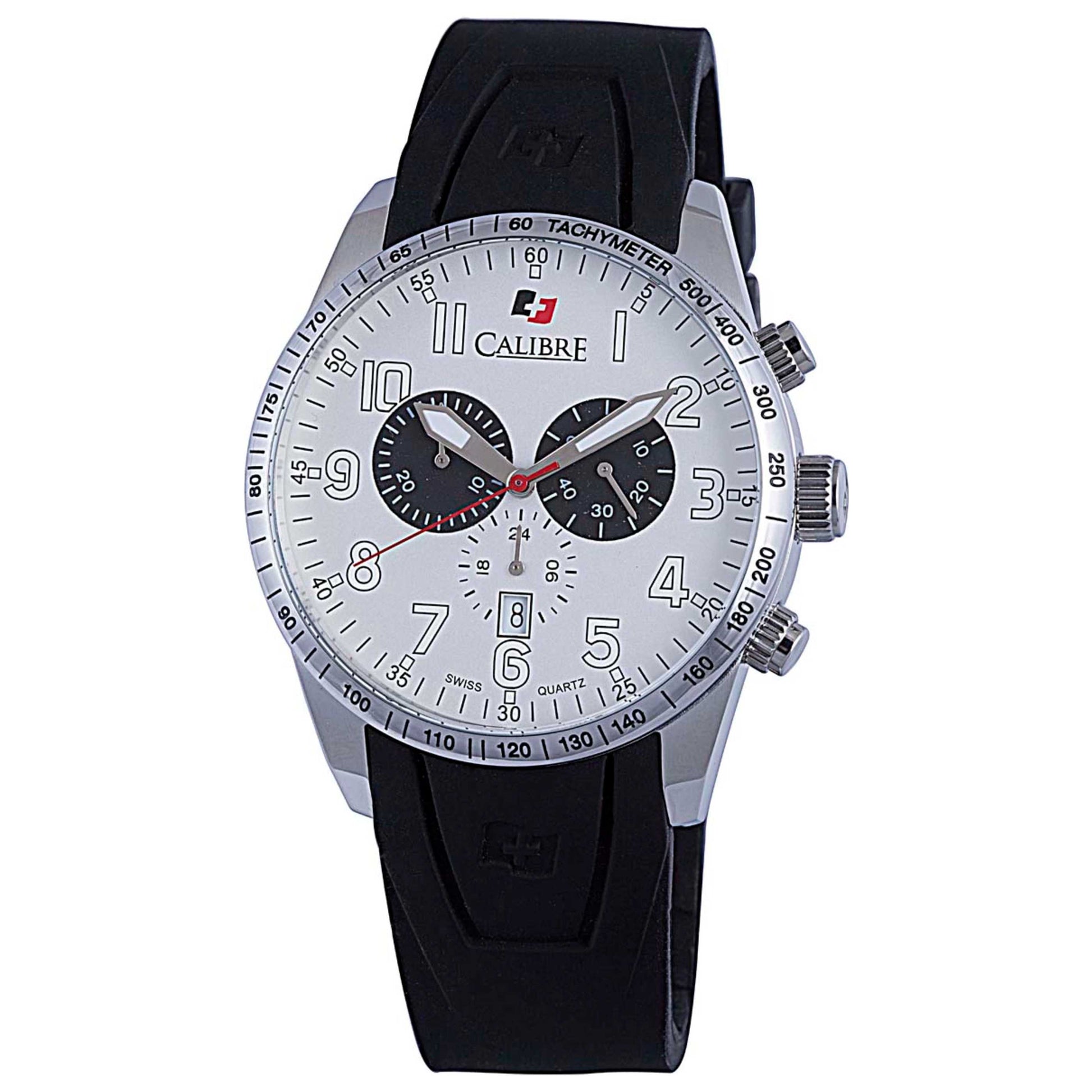 Front view of Calibre Recruit Men's Quartz Watch SC-4R4-04-001