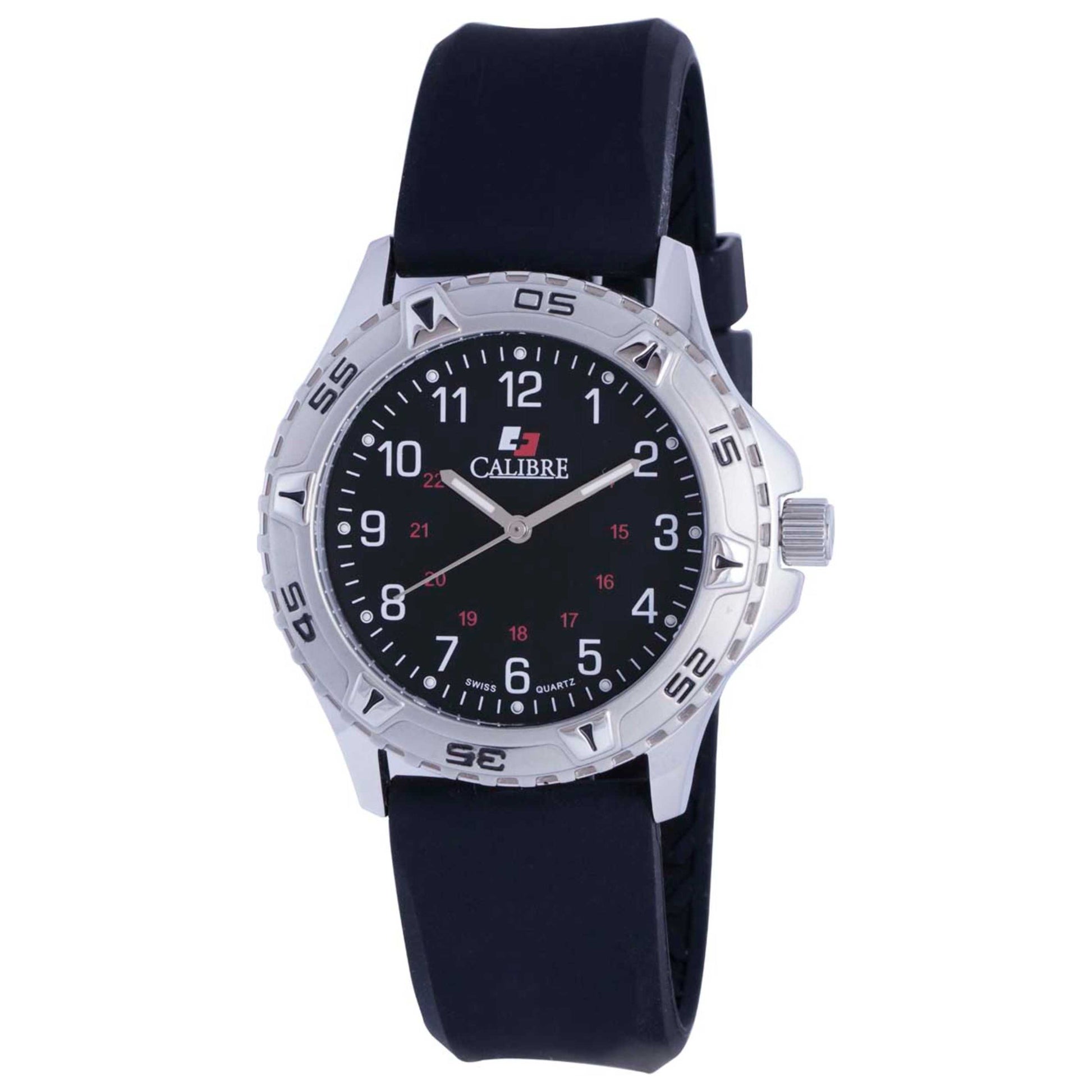 Front view of Calibre Sea Wolf Men's Quartz Watch SC-4S1-04-007R