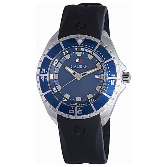 Front view of Calibre Sea Knight Men's Quartz Watch SC-4S2-04-001.3