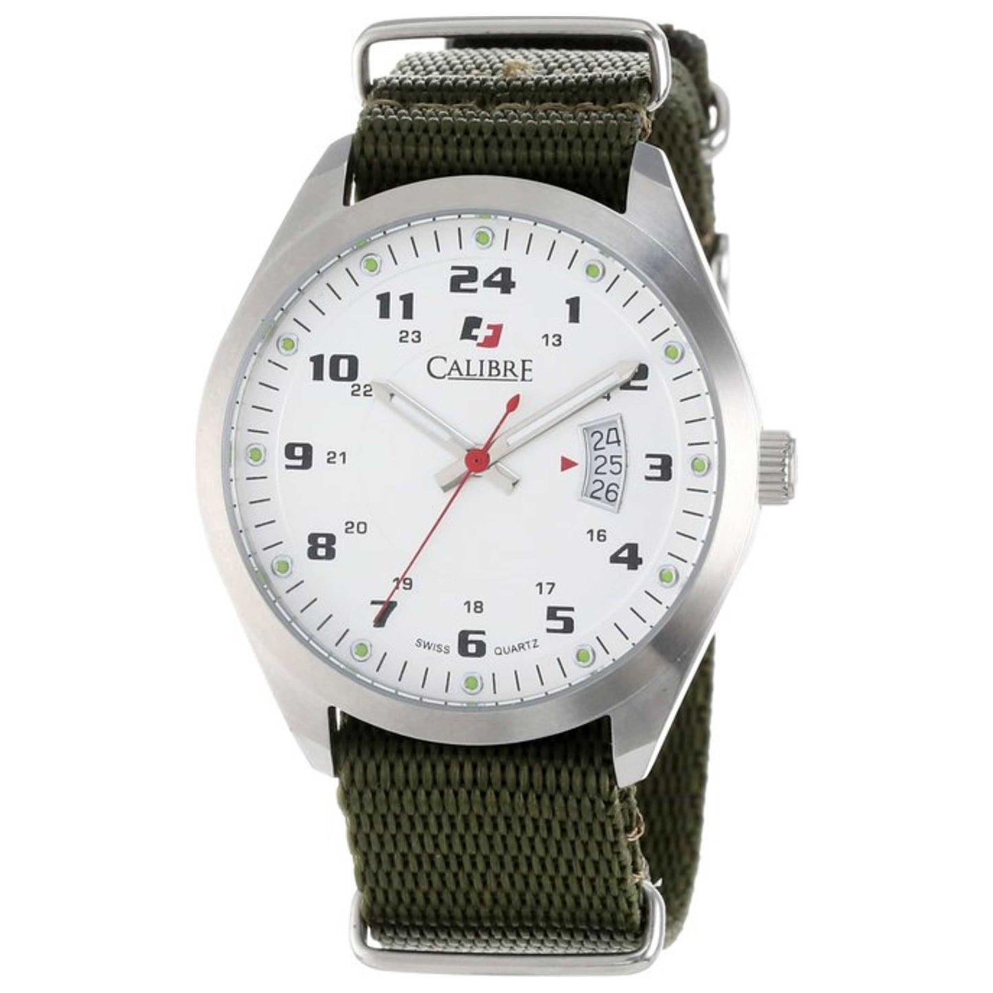 Front view of Calibre Trooper Men's Quartz Watch SC-4T1-04-001