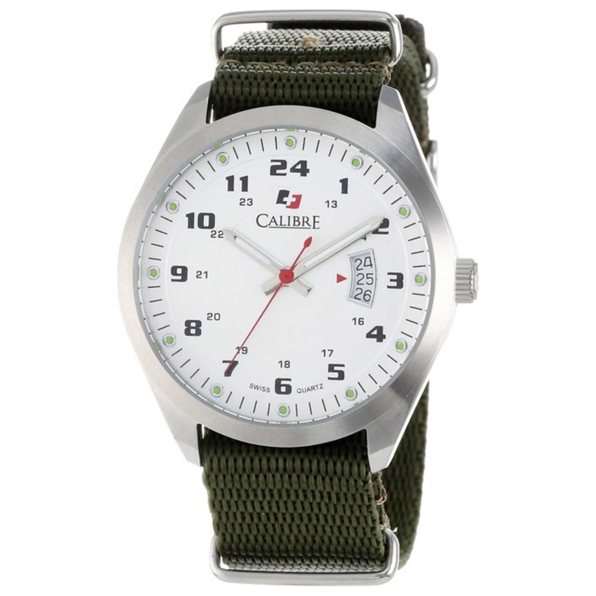 Front view of Calibre Trooper Men's Quartz Watch SC-4T1-04-001