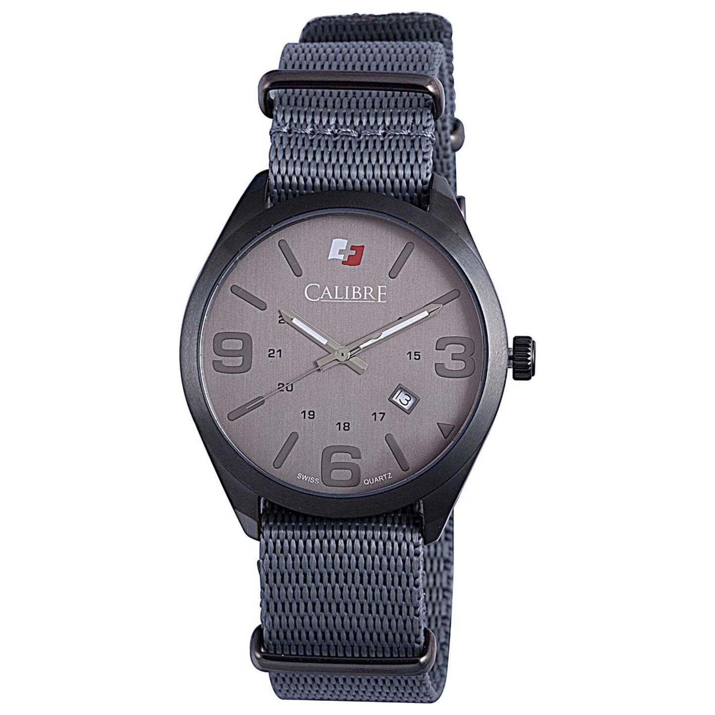 Front view of Calibre Trooper Men's Quartz Watch SC-4T2-15-011