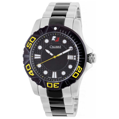 Front view of Calibre Akron Men's Quartz Watch SC-5A1-04-002