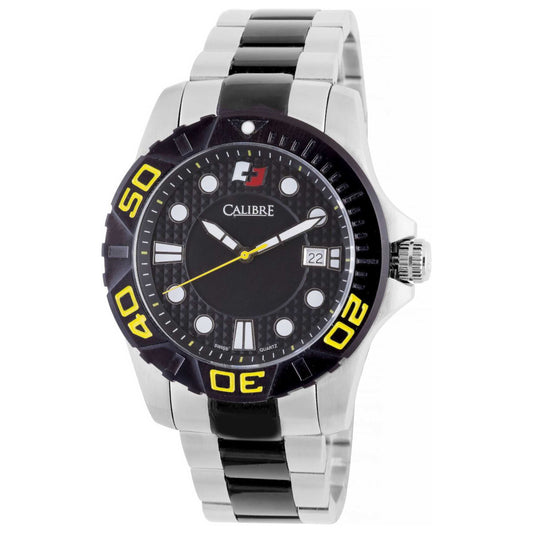 Front view of Calibre Akron Men's Quartz Watch SC-5A1-04-002