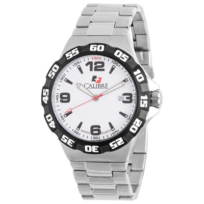 Front view of Calibre Lancer Men's Quartz Watch SC-5L1-04-001