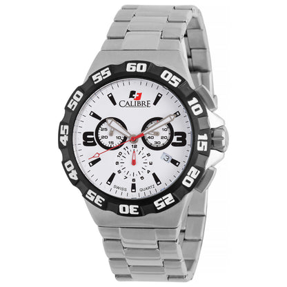 Front view of Calibre Lancer Men's Quartz Watch SC-5L2-04-001