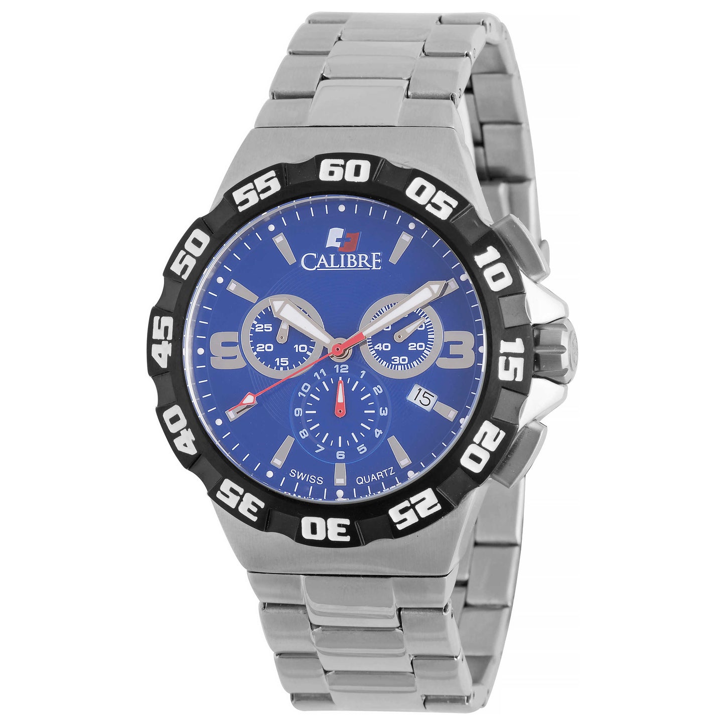 Front view of Calibre Lancer Men's Quartz Watch SC-5L2-04-003