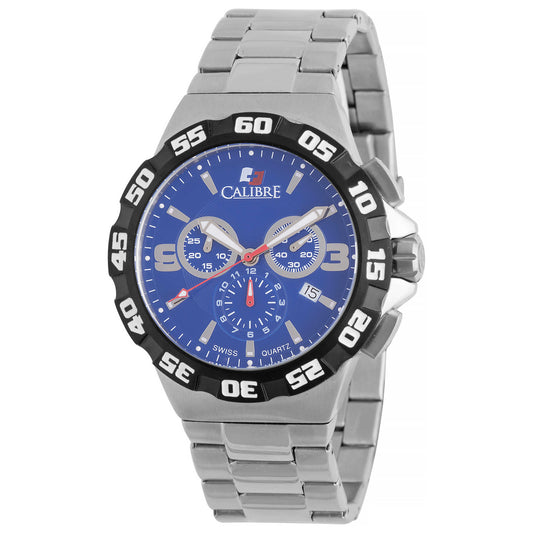 Front view of Calibre Lancer Men's Quartz Watch SC-5L2-04-003