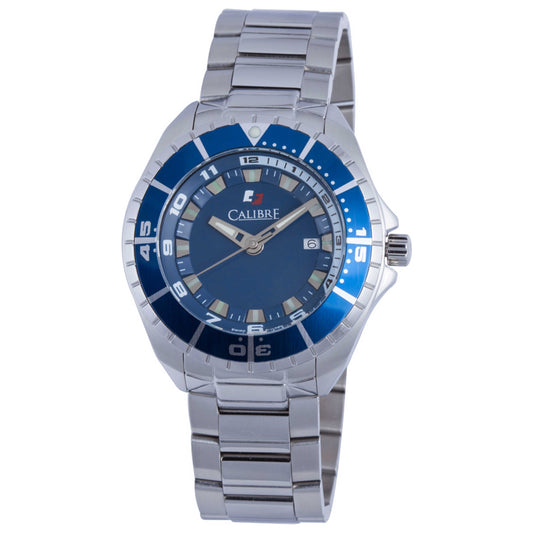 Front view of Calibre Sea Knight Men's Quartz Watch SC-5S2-04-001.3